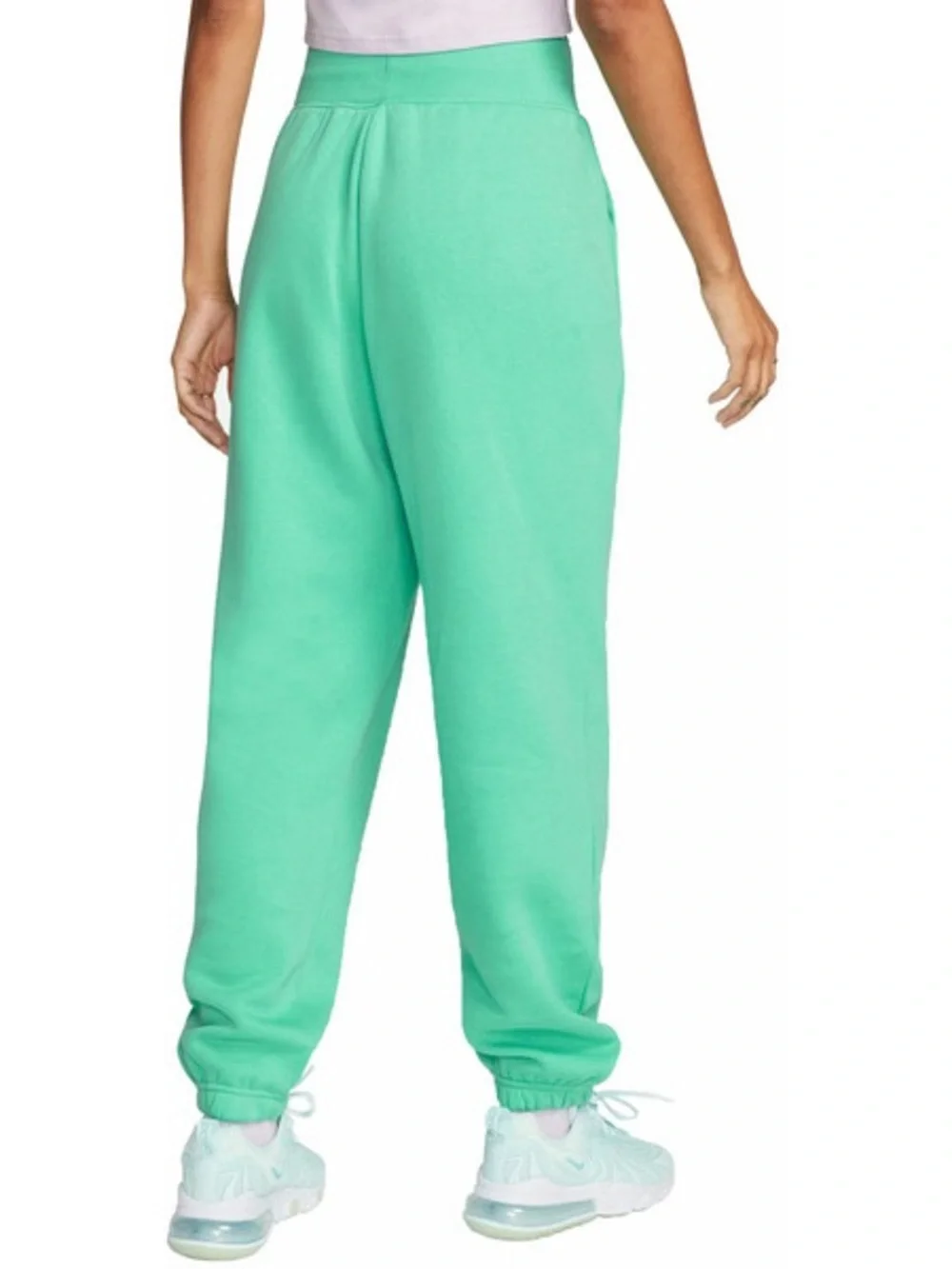 Nike Phoenix Plush Fleece High-Rise Sweatpant Jogger Light Menta Turquoise